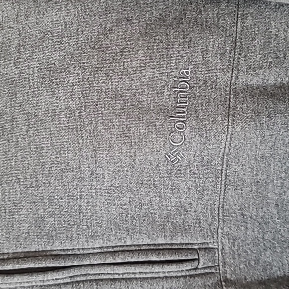 Columbia Hart Mountain II Mens Half Zip Fleece Pullover Shirt Heather Grey SZ S - Picture 5 of 16